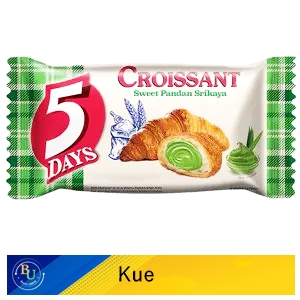 5 Days Croissant Pandan Srikaya 60G
