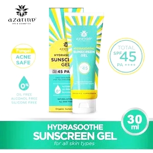 Azarine hydrasoothe sunscreen gel spf 45 pa++++ 30ml