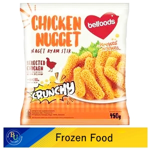 Belfoods chicken nugget stick crunchy 450g