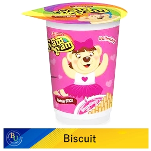 Biscuit nyam-nyam fantasy stick strawberry 25g
