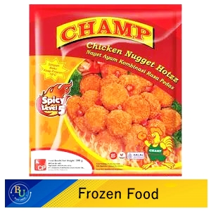 Champ Chicken Nugget Hotzz 500G