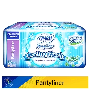 Charm Panty Liners 32'S Cooling Fresh