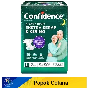 Confidence adult diapers classic 7's large