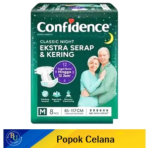 Confidence adult diapers classic 8's medium