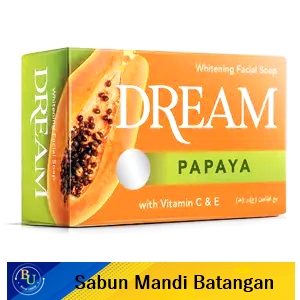 Dream whitening facial soap papaya 100g
