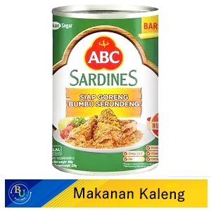 Abc Sardines Bumbu Serundeng Goreng 400 gr