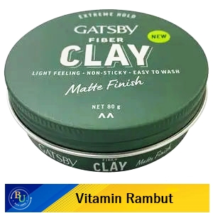 Gatsby Fiber Clay Matte Finish 80G
