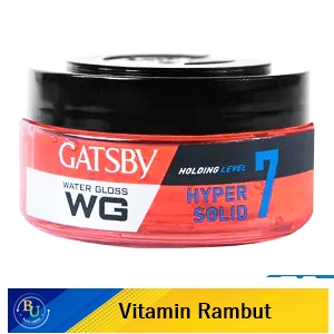 Gatsby Watergloss Hyper Solid 75G