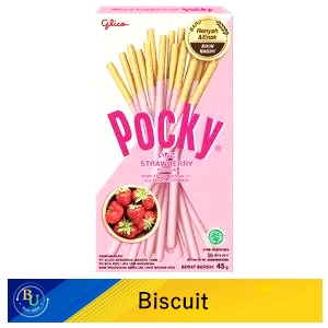 Glico Biscuit Pocky Strawberry 45G