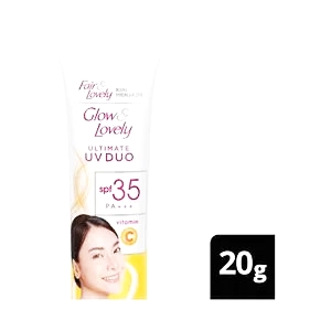 Glow & lovely ultimate uv duo vitamin c spf 35 pa+++ 20g