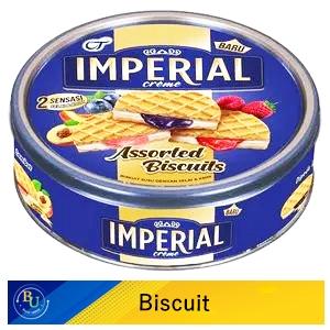 Imperial biscuit susu selai dan krim assorted 216g