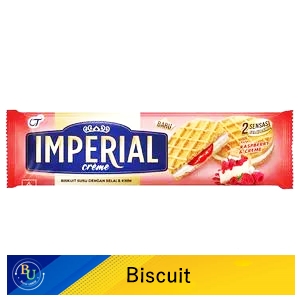 Imperial biscuit susu selai dan krim raspberry 108g