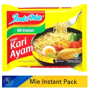 Indomie Mi Instan Kari Ayam 72G