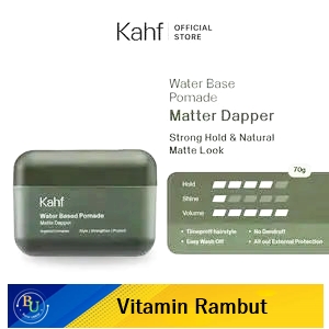 Kahf water based pomade matte dapper 70g