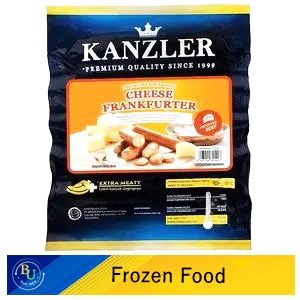 Kanzler cheese frankfurter (sosis keju) 360g