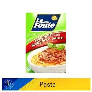 La fonte spaghetti instant saus bolognese 117g
