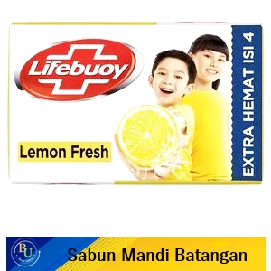 Lifebuoy sabun mandi lemon fresh 4x60g