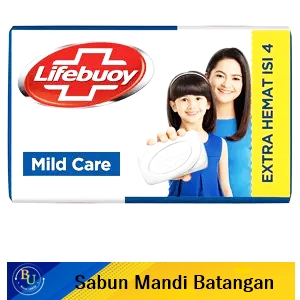 Lifebuoy sabun mandi multipack mild care 4x110g