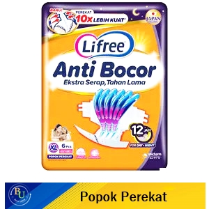 Lifree Popok Perekat XL isi 6