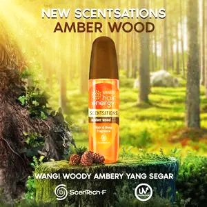 Makarizo hair energy scentsations ambar wood 100ml
