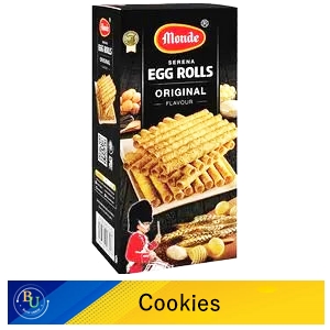 Monde Cookies Serena Egg Roll 168G