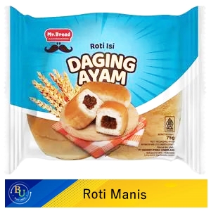 Mr.Bread Roti Isi Daging Ayam 75 gr