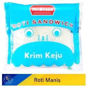 Mr.Bread Roti Sandwich Krim Keju