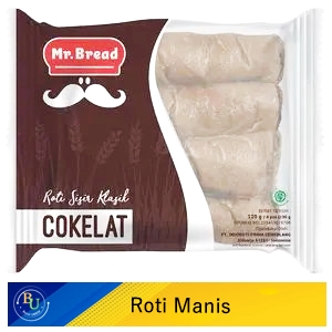 Mr.Bread Roti Sisir Klasik Cokelat 120gr