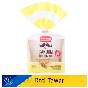Mr.Bread Roti Tawar Gandum Multiseed 240gr