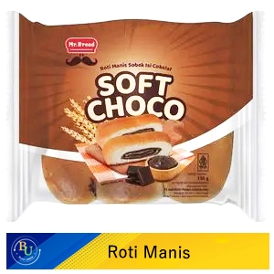 Mr.bread roti manis sobek soft choco 135g