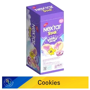 Nextar star double cream cookies goguma 8x10.5g