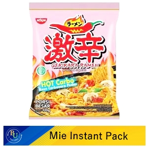 Nissin mie goreng gekikara ramen hot carbo 120g