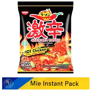 Nissin mie goreng gekikara ramen pedas 118g