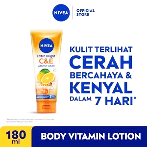 Nivea extra bright vitamin lotion c&e 180ml
