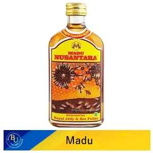 Nusantara madu royal jelly & bee pollen 250ml