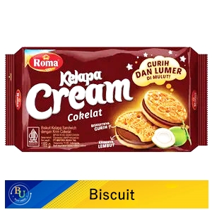 Roma Biscuit Kelapa Cream Cokelat 189G