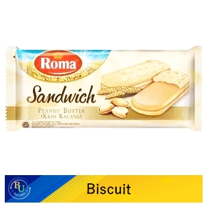 Roma biscuit sandwich peanut butter 189g