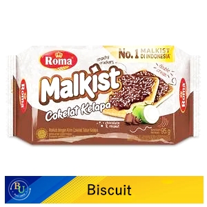 Roma crackers malkist cokelat kelapa 95g