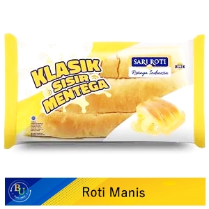 Sari Roti Roti Manis Sisir Mentega 165G