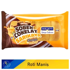 Sari Roti Roti Manis Sobek Coklat-Srikaya 216G