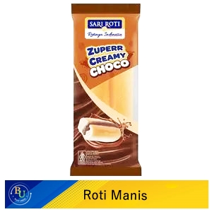 Sari Roti Sandroll Zuperr Krim Choco 55gr