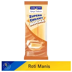 Sari Roti Sandroll Zuperr Krim Mocha 55 gr