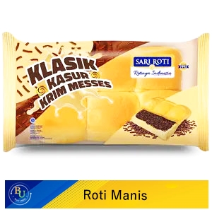 Sari roti roti manis klasik kasur krim messes