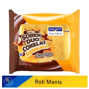 Sari roti roti manis sobek duo cokelat srikaya 108g