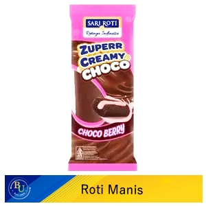 Sari roti sandroll zuperr creamy (choco) choco berry 50g