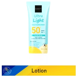 Scarlett ultra light daily sunscreen spf 50 pa+++ 30ml