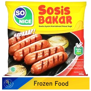 So nice sosis bakar sedaaap ayam rasa sapi 500g