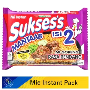 Sukses's Mie Goreng Isi 2 Rendang 132G