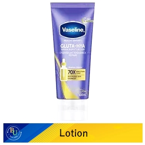 Vaseline body lotion gluta-hya serum overnight radiance 100ml