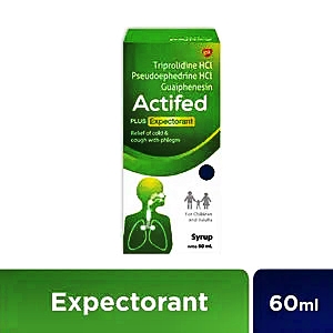 Actifed Syrup Pilek & Batuk Berdahak 60Ml